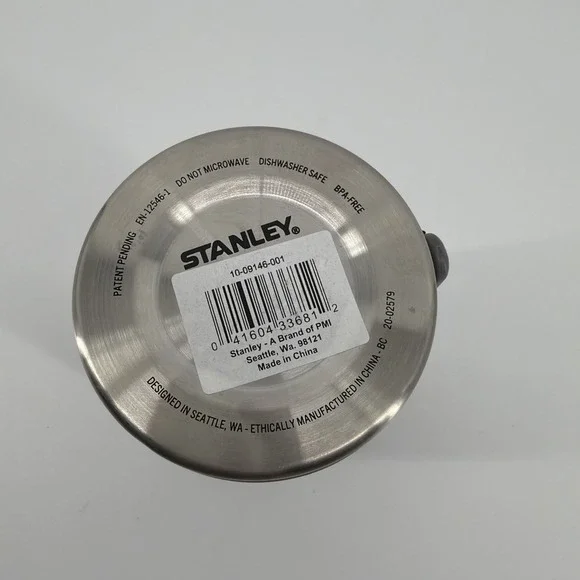 Stanley Classic 14oz Hammertone Green Food Jar Vacuum Insulated 7hrs Hot or Cold - Picture 3 of 6